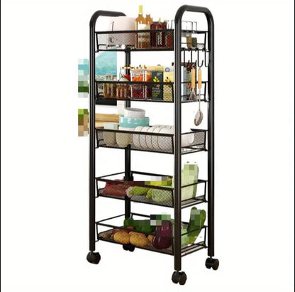 Multifunctional storage rack
