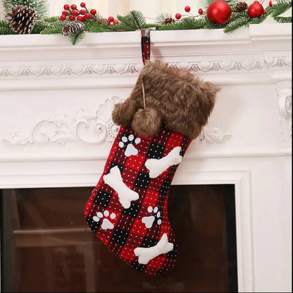 2pc Christmas decor socks