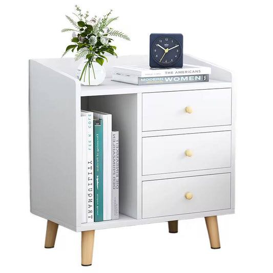 Bedside table with 3 drawers