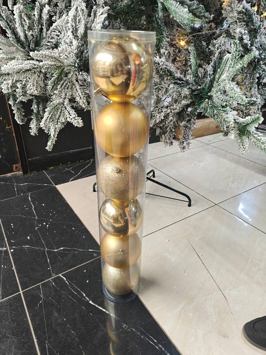 6pcs Christmas balls