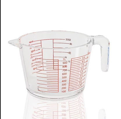 1000ml Glass Measuring Cup With Scale And Handle
