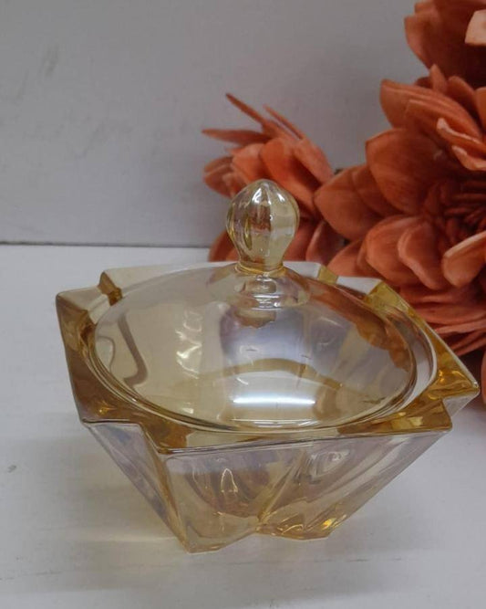 GLASS Decorative candy jar/sugar dish