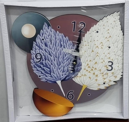 42x42cm Elegant style wall mounted decor wall clock