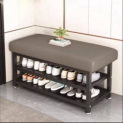 Entry way shoe rack