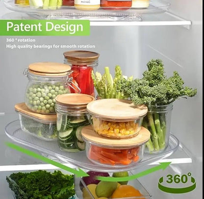 Rectangular lazy Susan