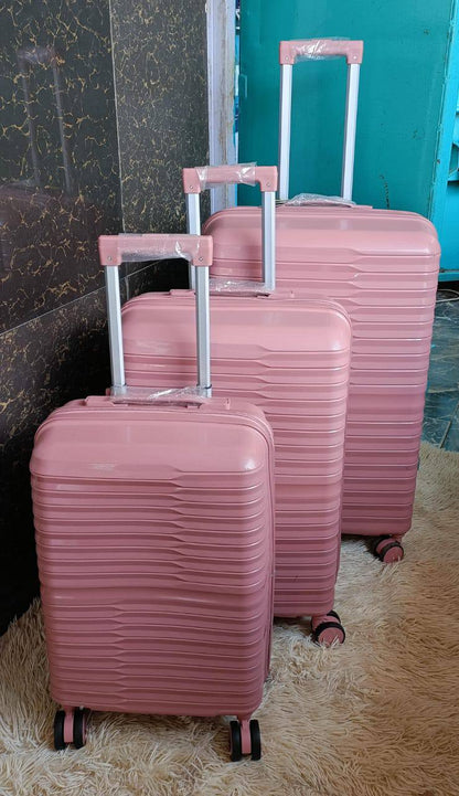 Rubber suitcases