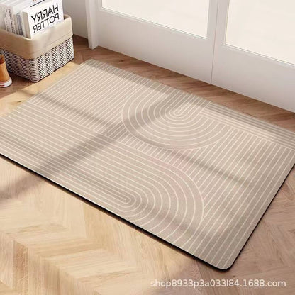 Bigger size
Geometric pattern door/bath mat