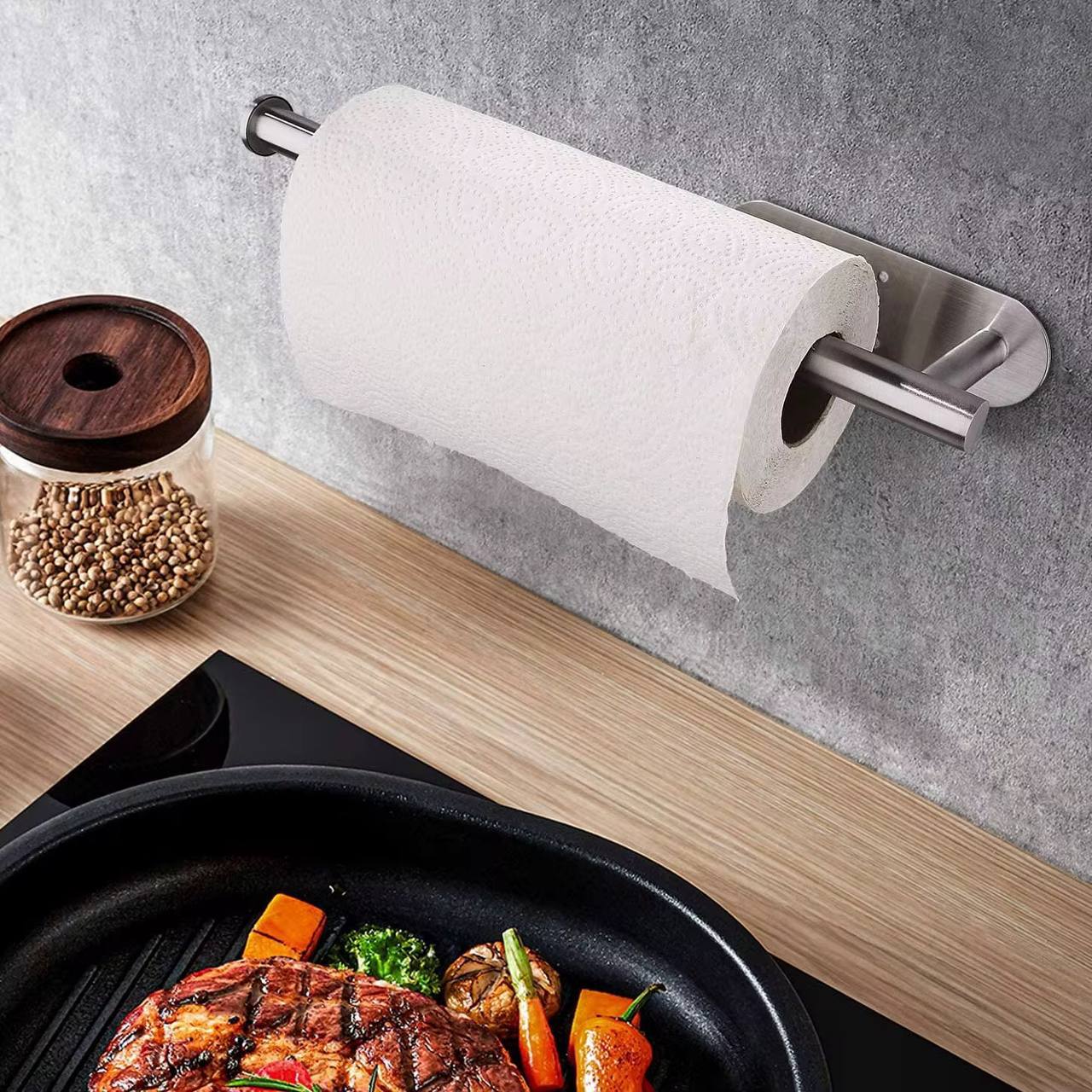 Stainless wall mounted Paper towel holder