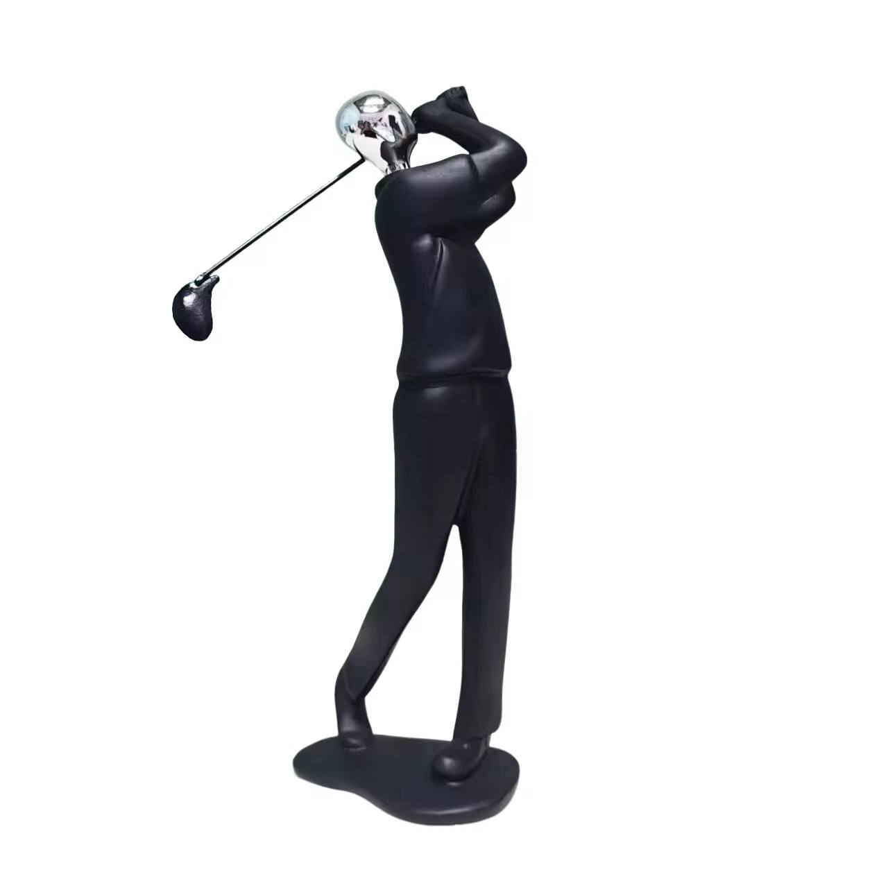 Office/home figure/golfing  Modeling Resin Table Ornaments