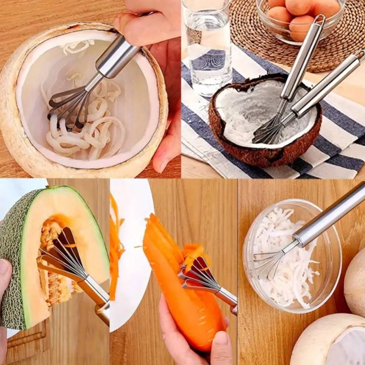 Stainless Steel Coconut Grater