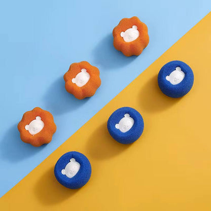 Reusable pet hair remover for laundry, laundry washing machine balls to collect hair,lint and other debris from clothes during the wash