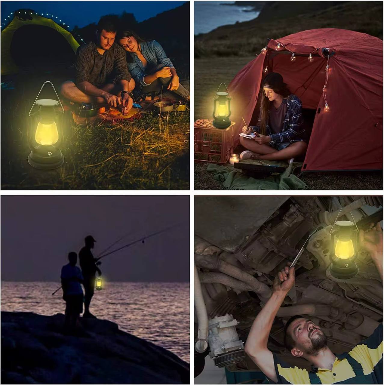 Vintage emergency lanterns