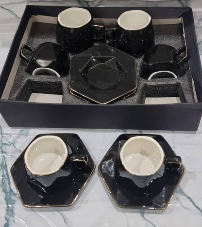 Special 12pc cup saucer in gift box now available in 7 themes