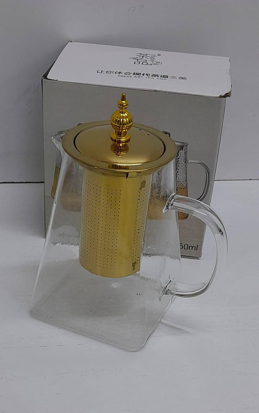 Borosilicate Tea decanter with infuser