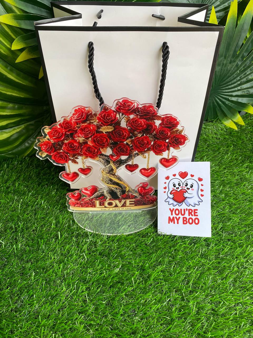 2D ACRYLIC VALENTINES GIFT SET