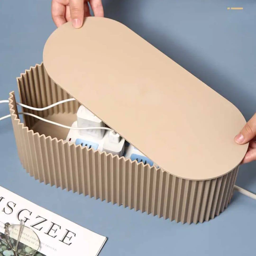 Plug/ Cable Storage Organizer Box
Available in 2 sizes
