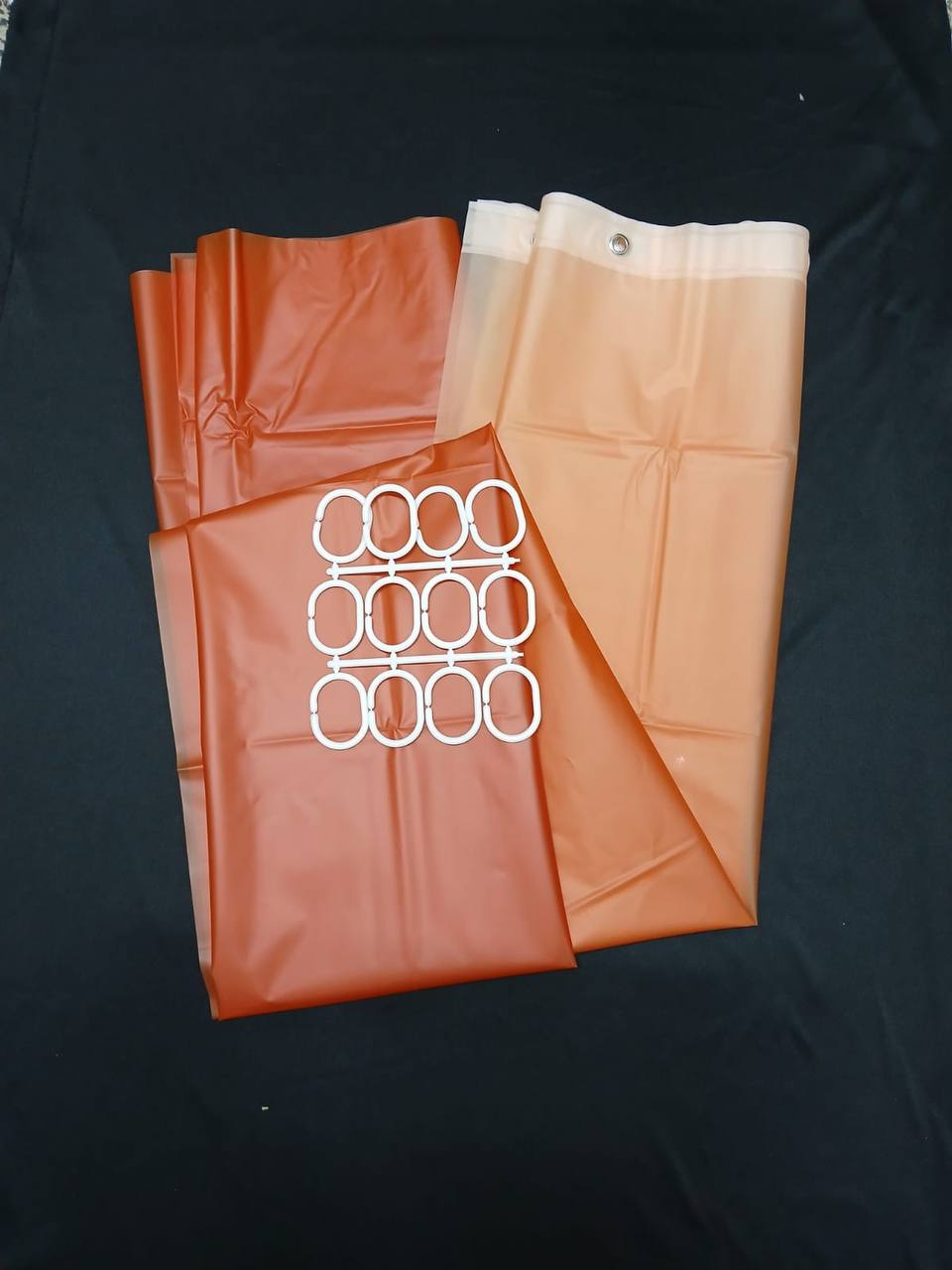 180*180cm Shower curtains with hooks