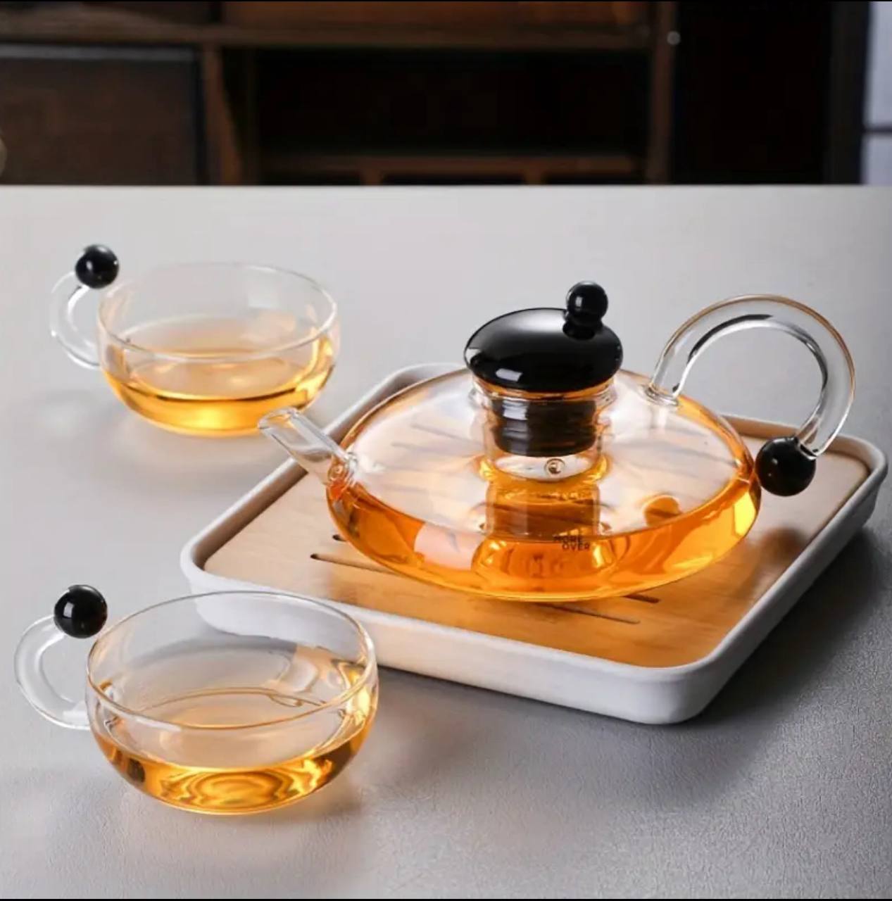 5pcs heat resistant tea set