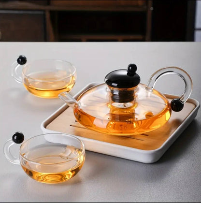 5pcs heat resistant tea set