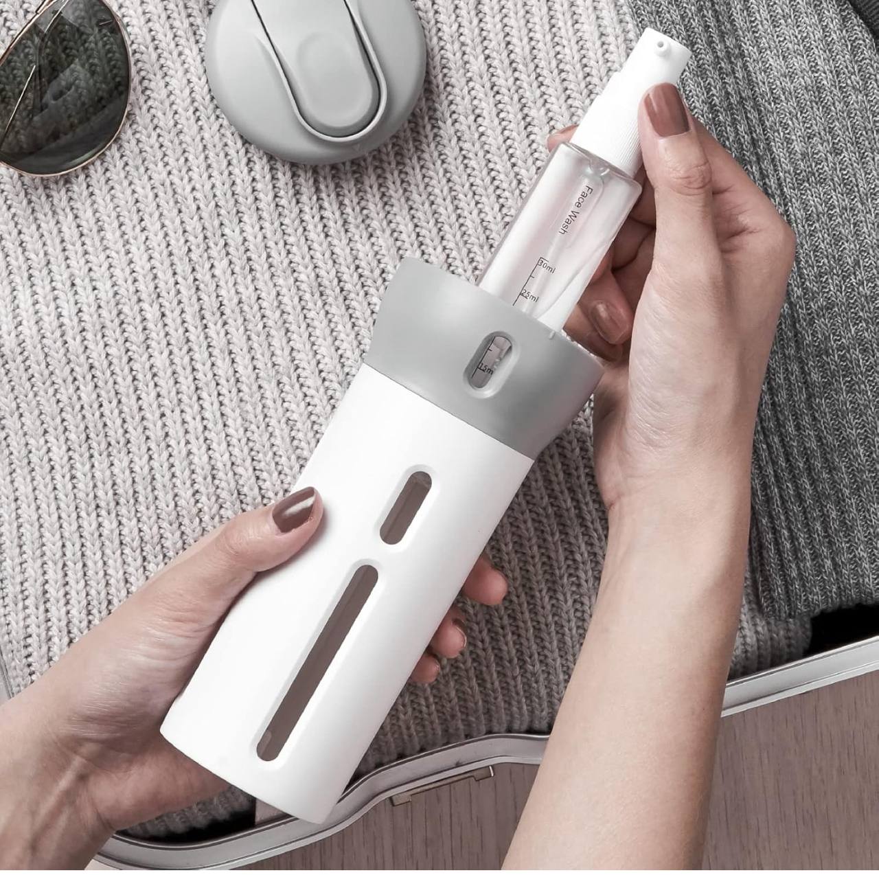 4 IN 1 PORTABLE TRAVEL LIQUID DISPENSER