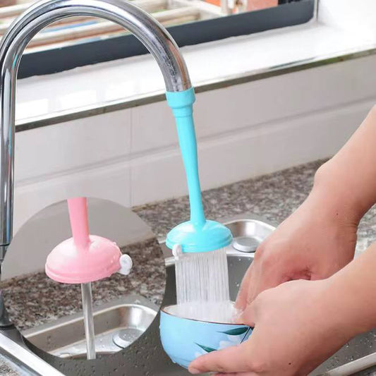 Convert your tap to deliver either a shower spray or normal jet using this flexible Silicone shower faucet