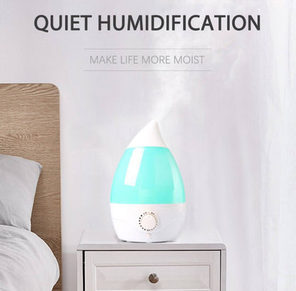 HUMIDIFIER 1.8L GALLON/LITER LARGE CAPACITY ULTRASONIC AIR HUMIDIFIER