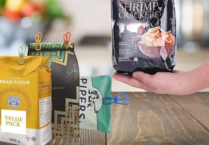 Assorted Chip Bag set of 10pcs Clips