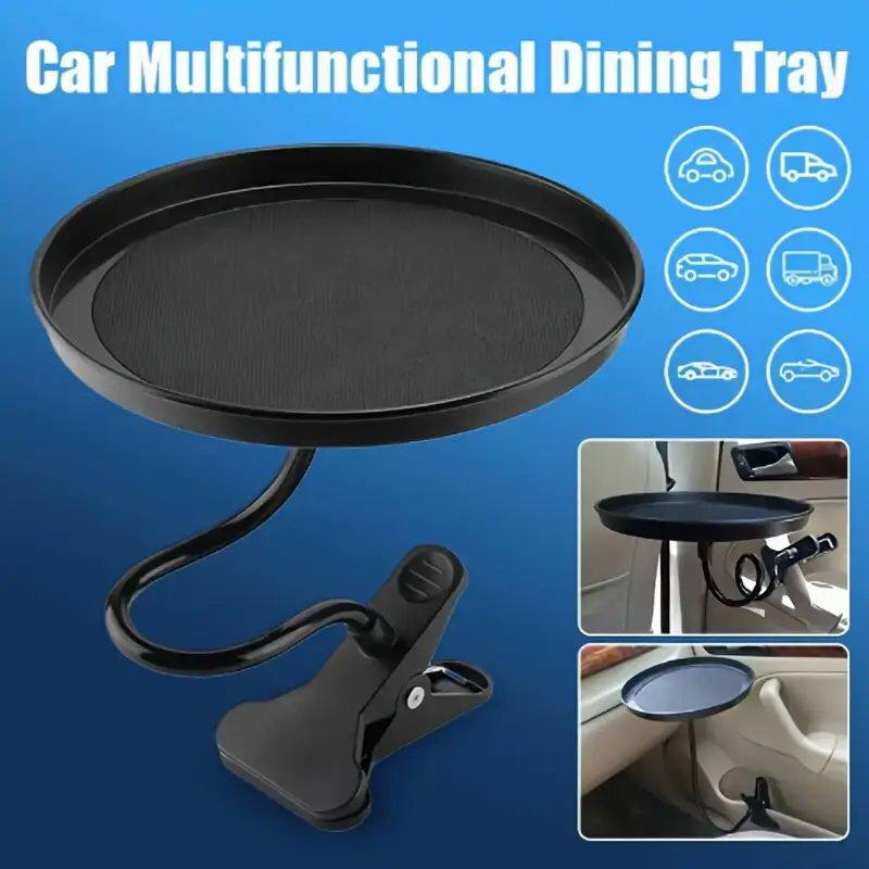 Multifunctioal car food drink dinning tray