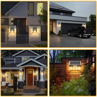 Tungsten bulbs outdoor Solar sensor wall lamp light with solarpanel
18650 battery 
with motion sensor 
perfect for patios, driveways,  garden or strairs
Prices