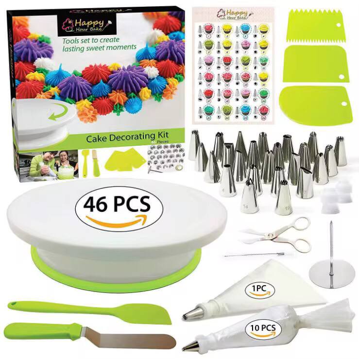 46pcs cake decorating set
