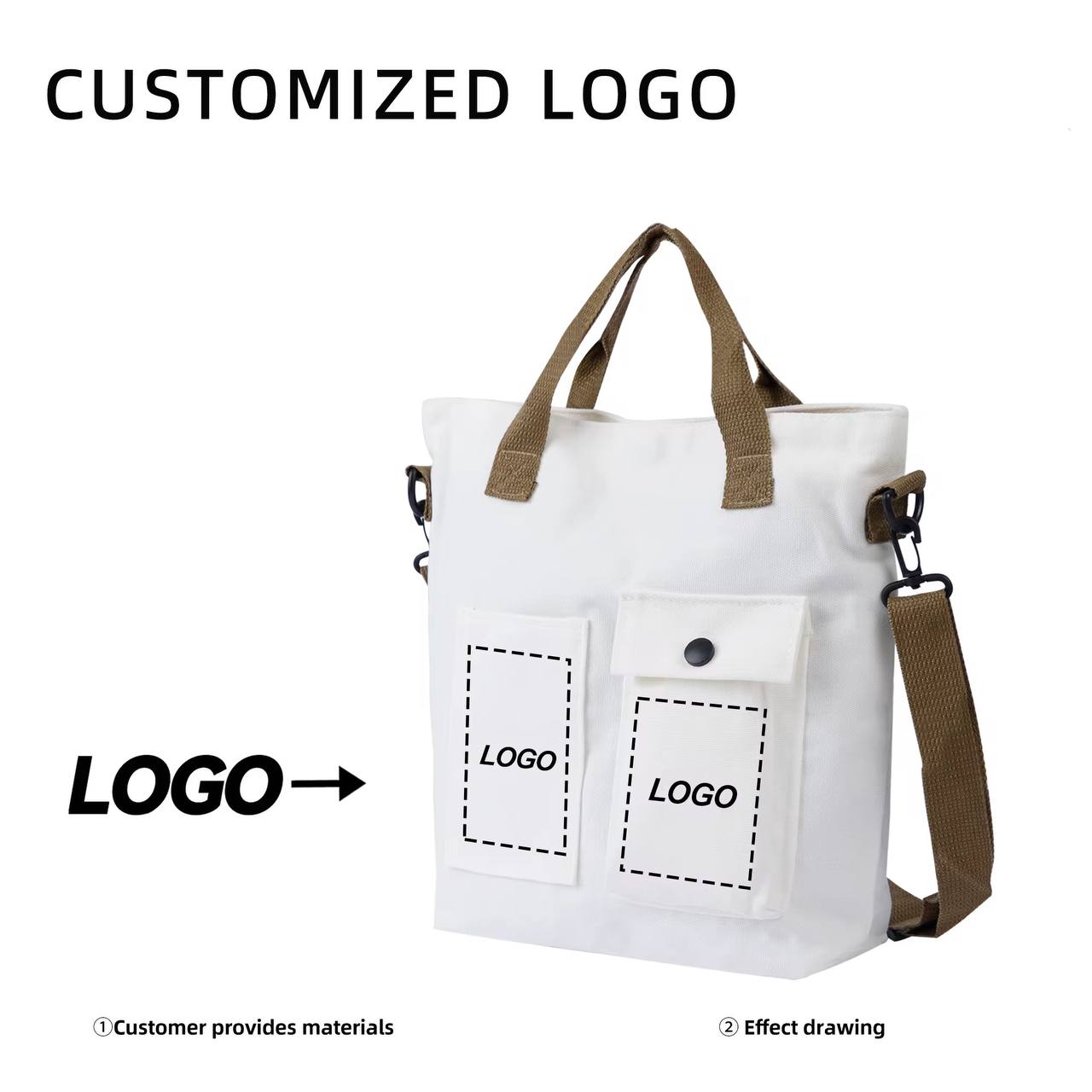 Large Capacity Shoulder Tote Bag