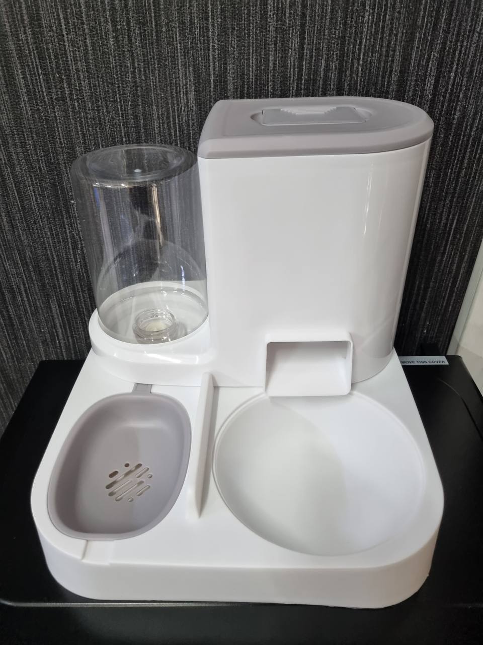 2in1 automatic pet food dispenser