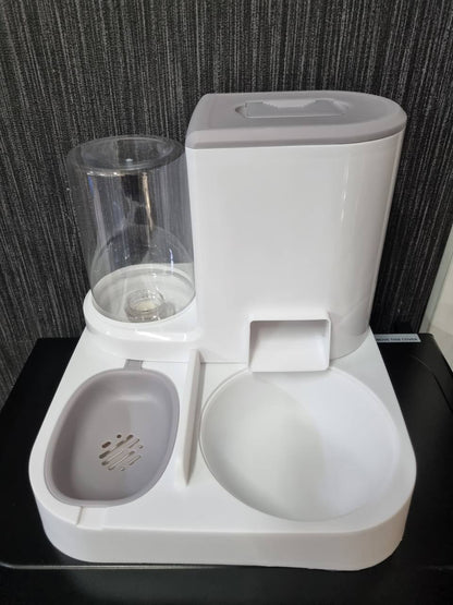 2in1 automatic pet food dispenser
