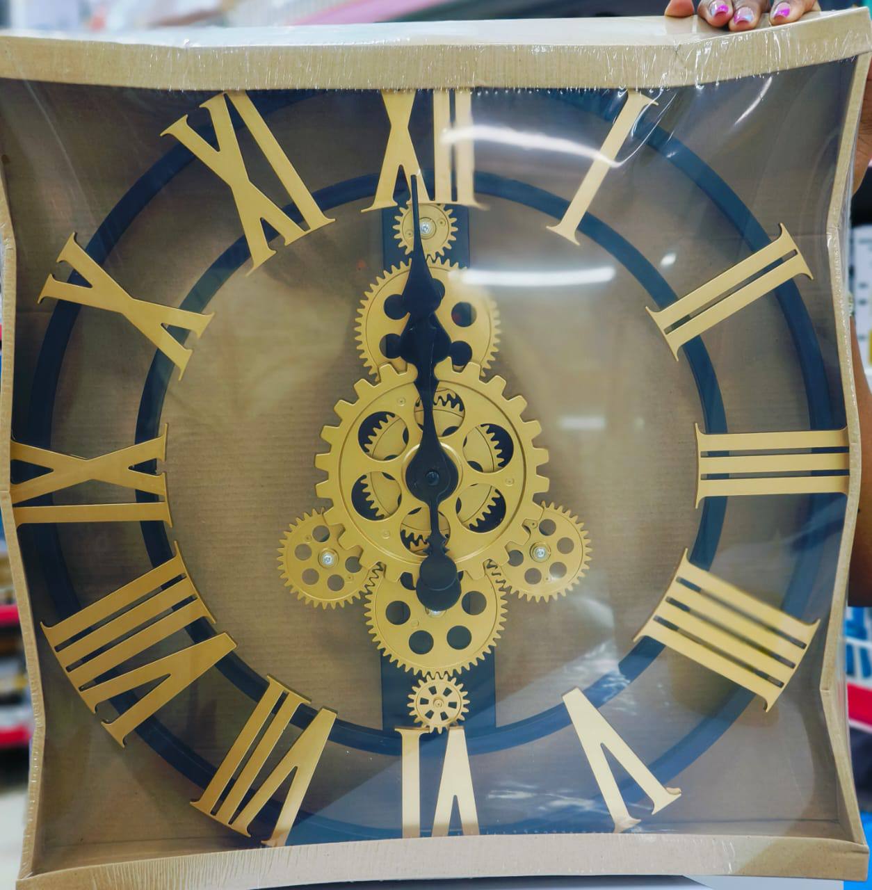 4 Gear Roman Vintage Wall Clock