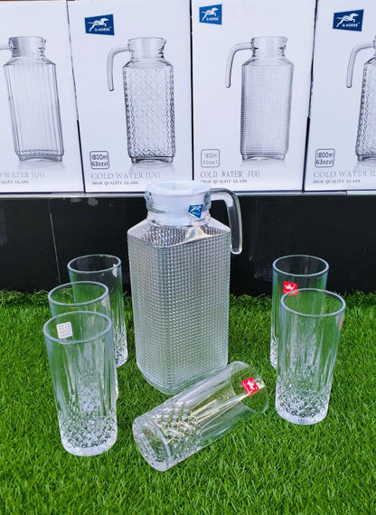 Water / Juice Glass-Jug set