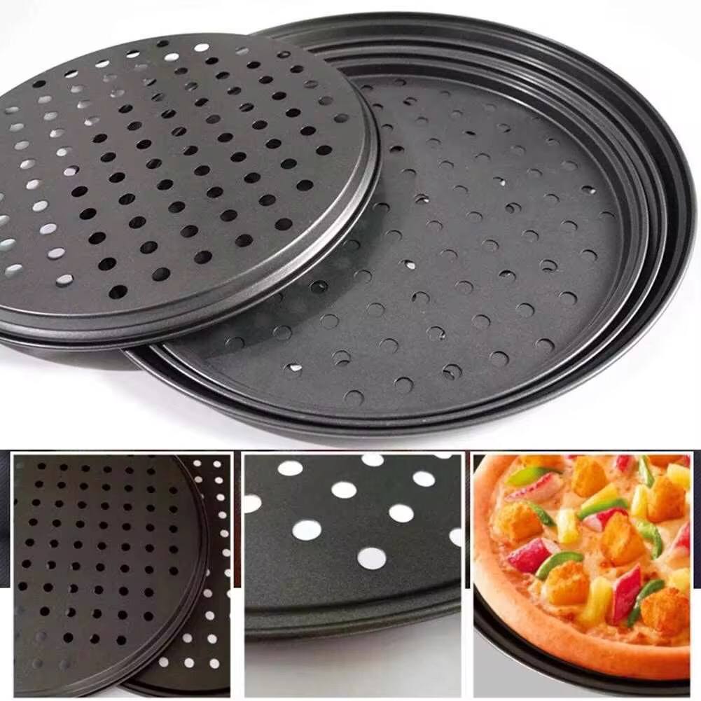 Non_stick perforated PIZZA PAN