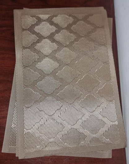 Woven PVC TABLE  MATs