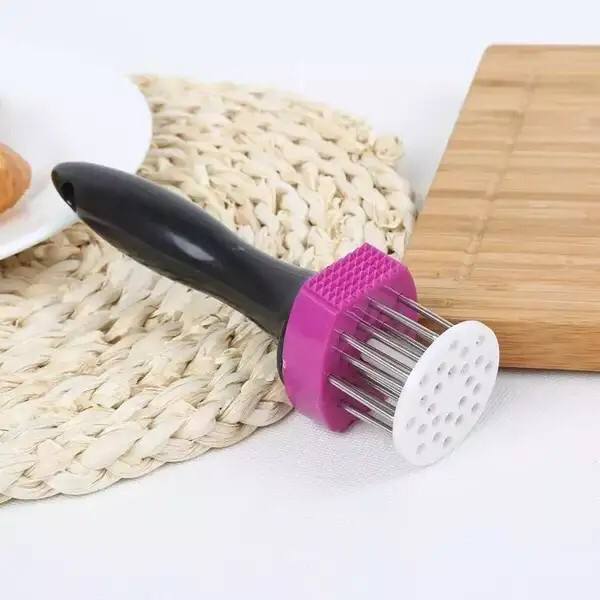 2 in 1 Meat Tenderizer Tool, 21 Stainless Steel Meat Tenderizer Needle