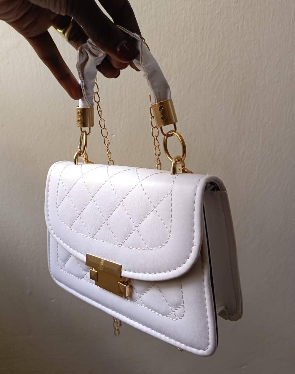 Lattice Style Sling Bag