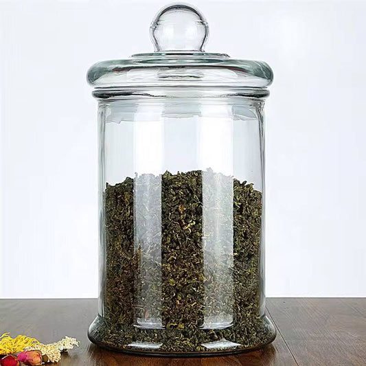 Premium cylindrical Glass Storage Jars 5000ml