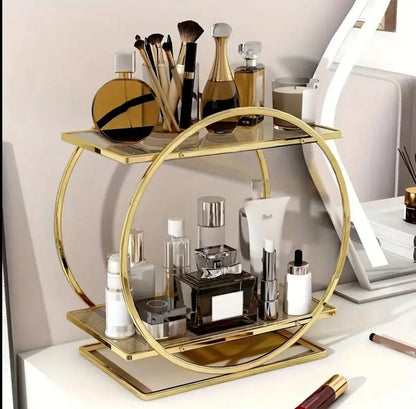 Large capacity cosmetics organizer /  desktop perfume organizer / skincare storage box