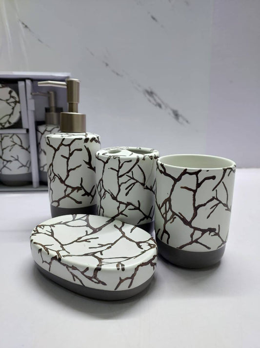 ceramic 4in1 bathroom set