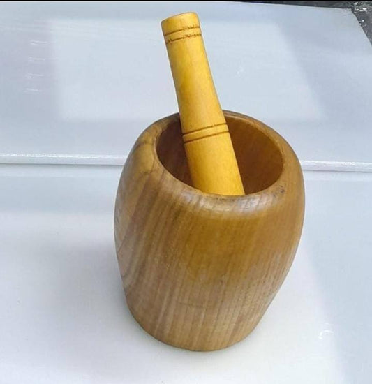 Mortal and pestle Available