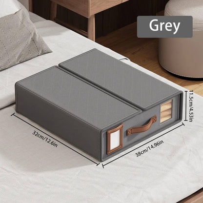Stackable Fabric Closet Storage Organizer Box