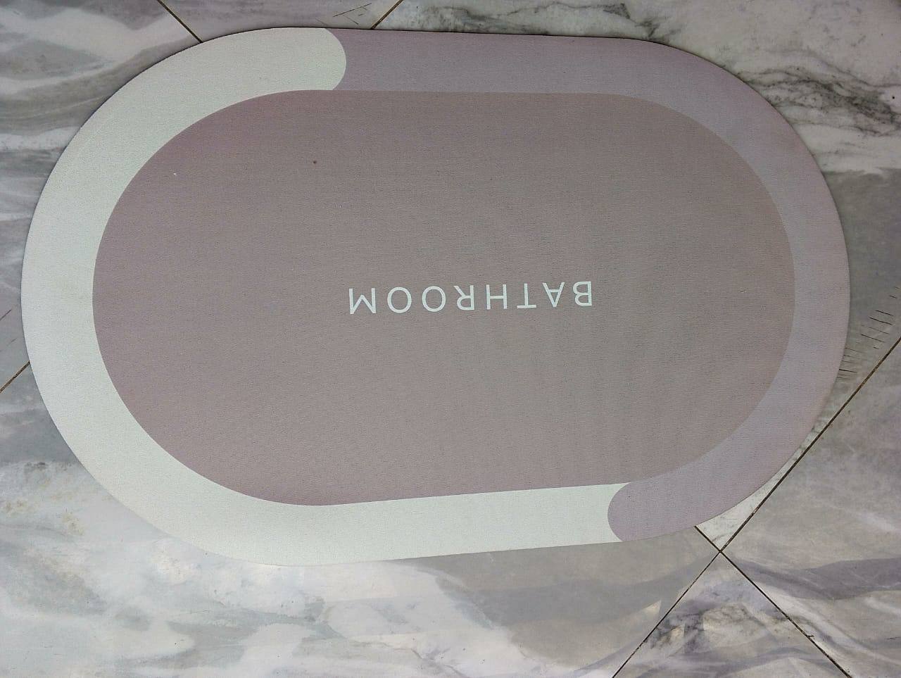 Rubber Antislip Bathroom Door Mat
