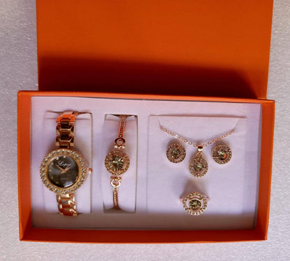 5pcs Ladies watch gift set