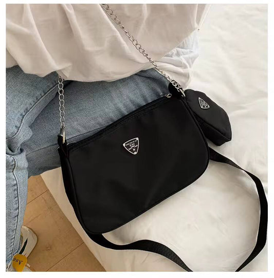 2 in 1  Sling bag /Simple Small crossbody with coin purse