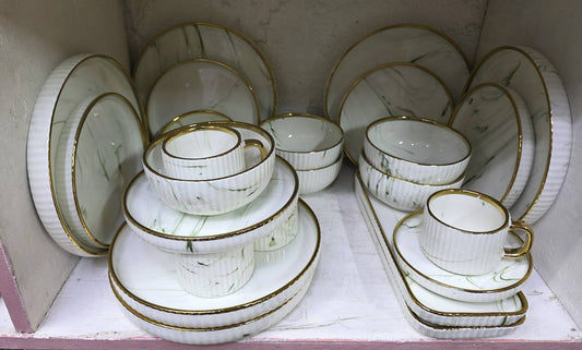 Elegant  European Porcelain Dinner set