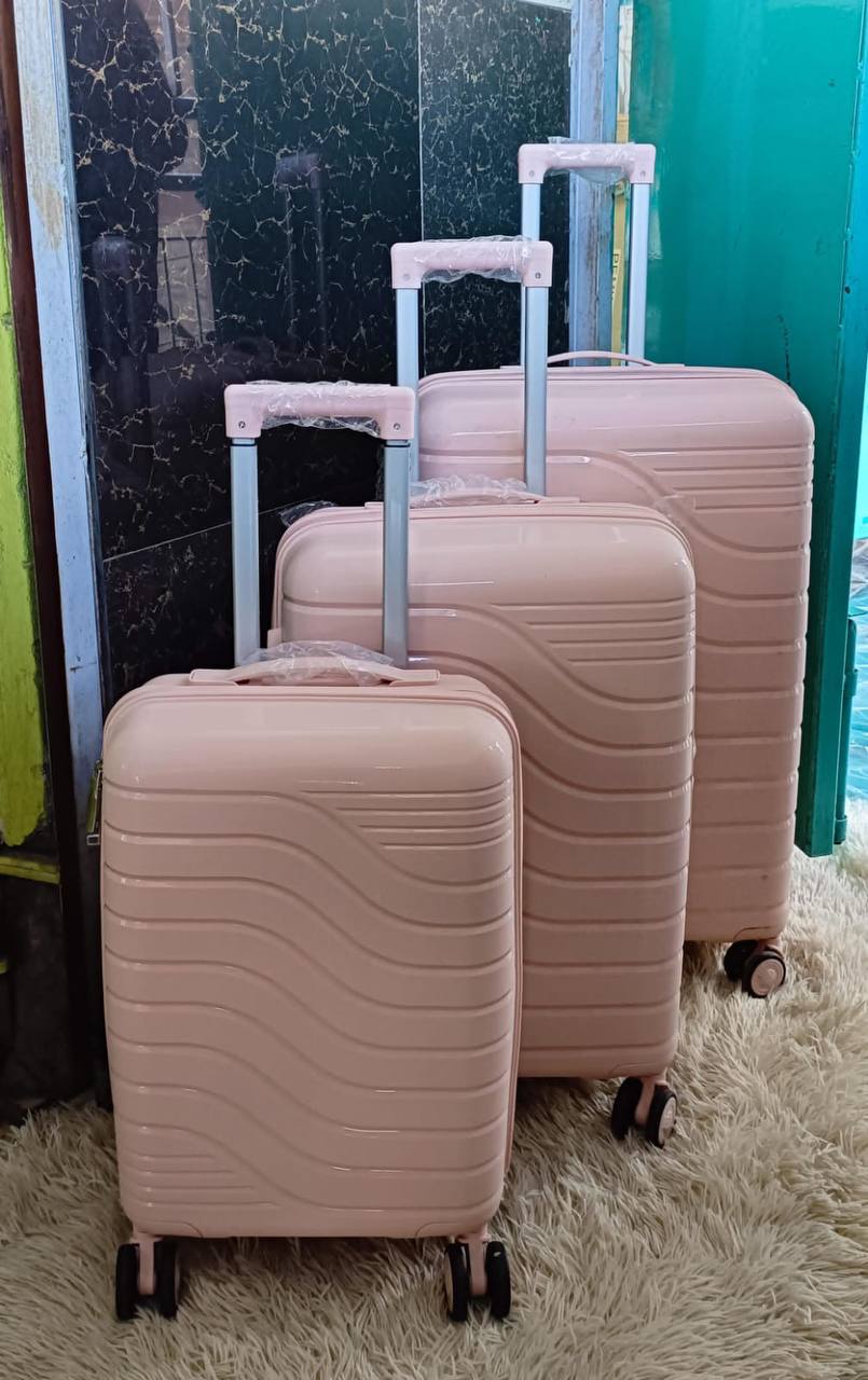Rubber suitcases