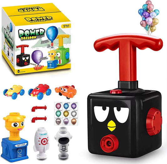New balloon launch tower puzzle toy